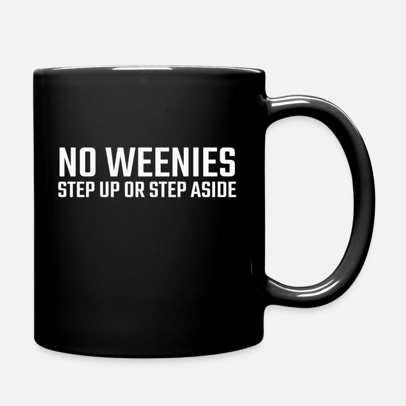 No Weenies (léger) - Mug uni - noir
