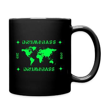 DnB Worldwide - Full Colour Mug - black - Right