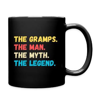 Les Gramps.L’homme. Le mythe. La légende - Mug uni - noir - Droite