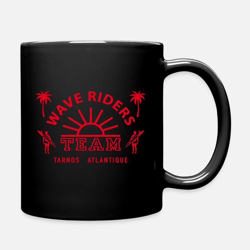 Wave Riders Tarnos Atlantique - Mug uni - noir