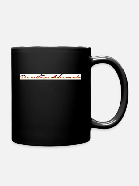 DEUTSCHLAND HEIMAT HEIMATLIEBE - Tasse einfarbig - Schwarz