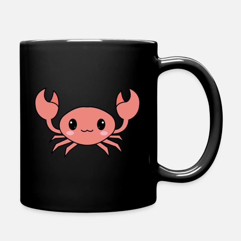 Chansi die Krabbe - Tasse einfarbig - Schwarz