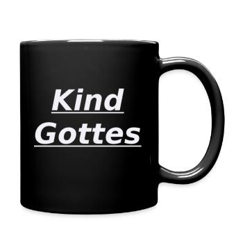 Kind Gottes - Tasse einfarbig - Schwarz - Rechts