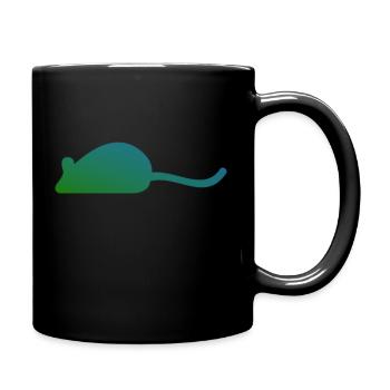 mouse - Tasse einfarbig - Schwarz - Rechts