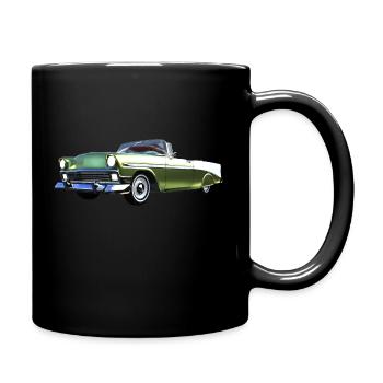 Vieille voiture - Mug uni - noir - Droite