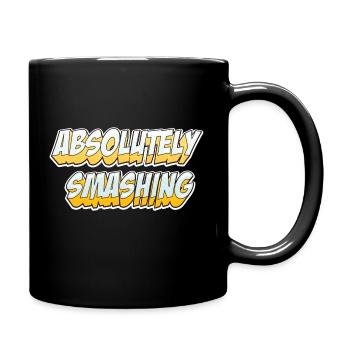 Absolutly smashing - Full Colour Mug - black - Right
