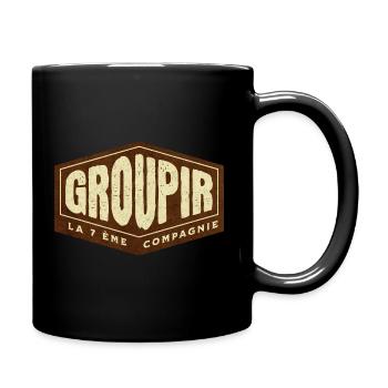 Il faut rester groupir la 7ème compagnie film - Mug uni - noir - Droite