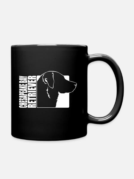 Chesapeake Bay Retriever Profil Hunde Wilsigns - Tasse einfarbig - Schwarz