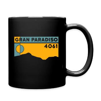 Guide d’escalade du Grand Paradis Ski Tour High Tour - Mug uni - noir - Droite