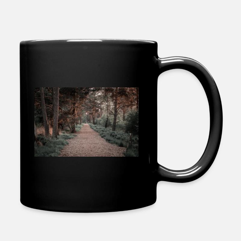 Promenade dans les bois - Mug uni - noir
