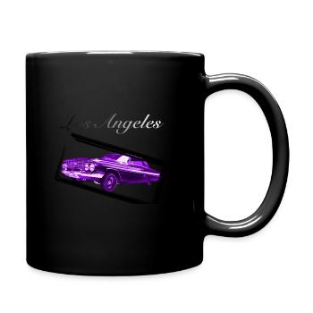 Los Angeles Lowrider - Tasse einfarbig - Schwarz - Rechts