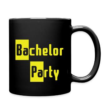 Bachelor Party - Full Colour Mug - black - Right