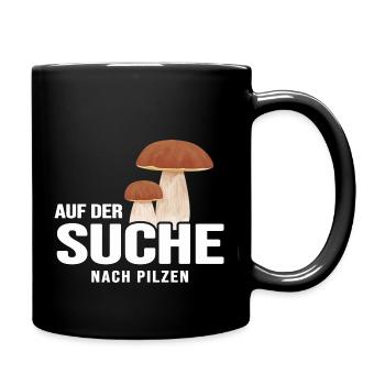 Cueilleur de champignons Temps de champignon Chasse aux champignons Cueillette de champignons Saison des champignons - Mug uni - noir - Droite