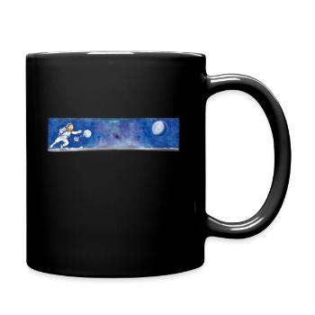 Get out of everyday life! - Full Colour Mug - black - Right