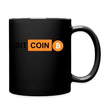 Crypto Bitcoin BTC prn 2 - Mug uni - noir - Droite
