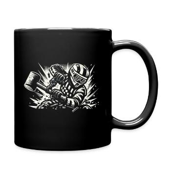 Cool Demolition Derby Season Gift - Full Colour Mug - black - Right