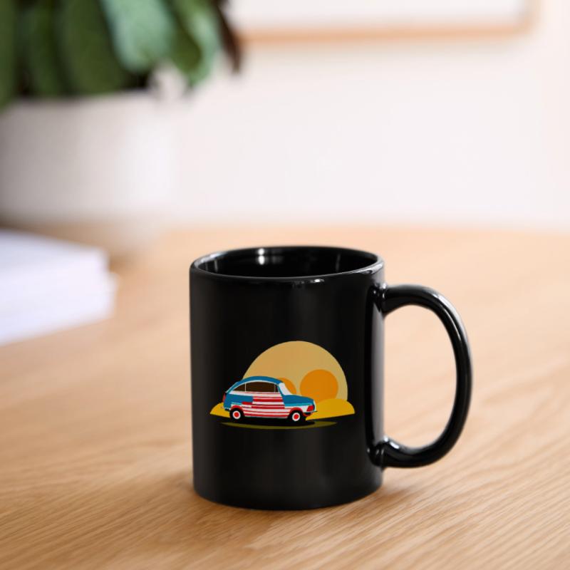 au coucher du soleil Mug uni