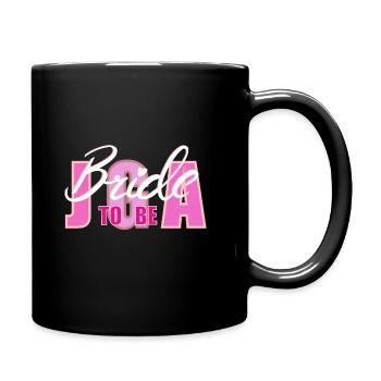 Future mariée jga - Mug uni - noir - Droite