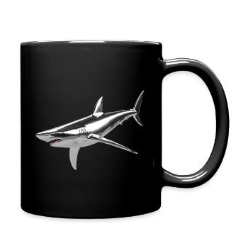 Chrome Hai - Tasse einfarbig - Schwarz - Rechts