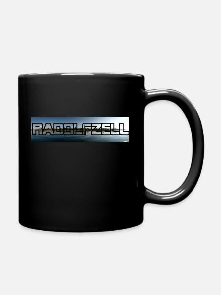 Radolfzell Alien Lettering August Wasser - Full Colour Mug - black