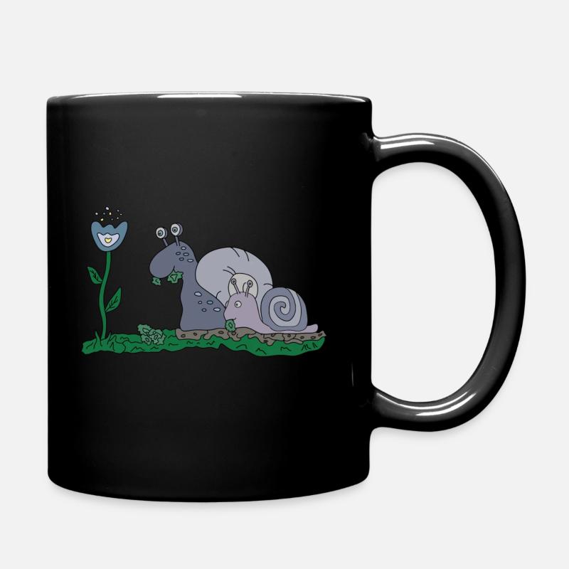 Voyage de l’escargot - Mug uni - noir