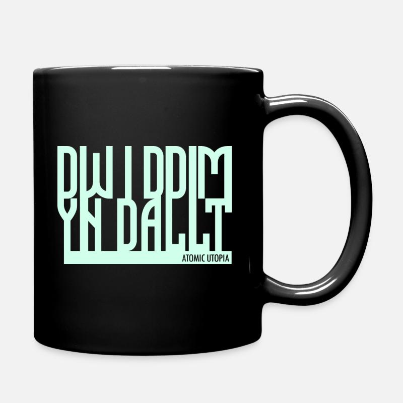 Dw i ddim yn dallt (I don't understand) - Full Colour Mug - black