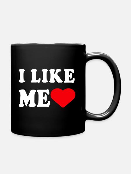 Je m’aime drôle Sarcastique Cadeau pour les amis du travail - Mug uni - noir