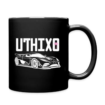 uthixo agera - Tasse einfarbig - Schwarz - Rechts