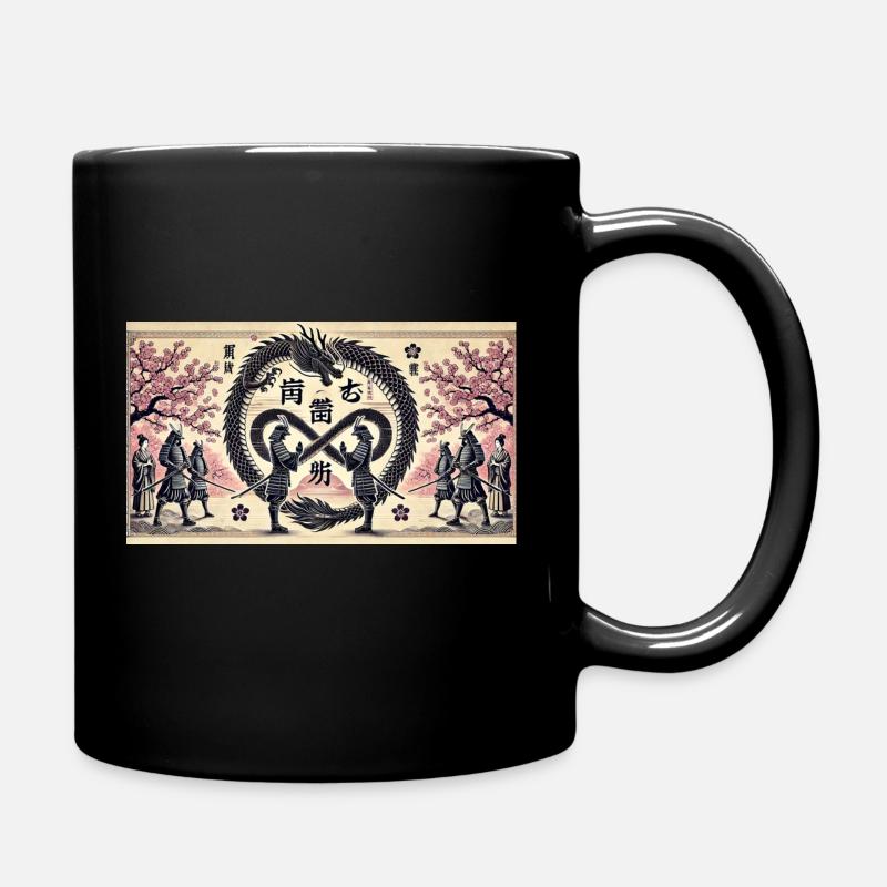 The Meeting - Full Colour Mug - black
