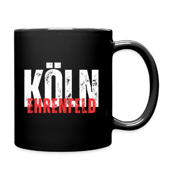 Ehrenfeld blanc rouge - Mug uni - noir - Droite