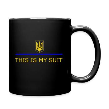 MY SUIT - Full Colour Mug - black - Right
