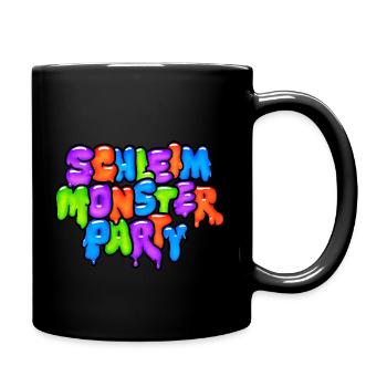 Slime Monster Party - Full Colour Mug - black - Right