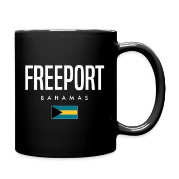 Freeport Bahamas - Mug uni - noir - Droite