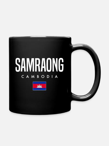 Samraong Cambodge Khmer - Mug uni - noir