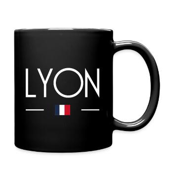 Lyon - Tasse einfarbig - Schwarz - Rechts