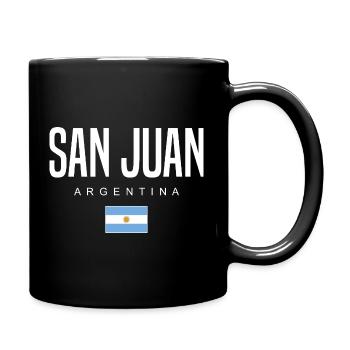 San Juan Argentina Argentinian - Full Colour Mug - black - Right
