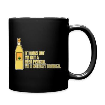 Whiskey Saying Whiskey Drinker Whiskey Lovers - Full Colour Mug - black - Right