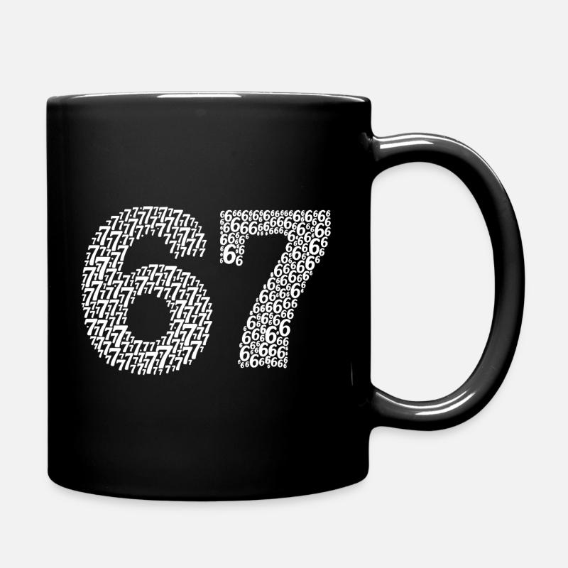 Sixty Seven meme - Tasse einfarbig - Schwarz
