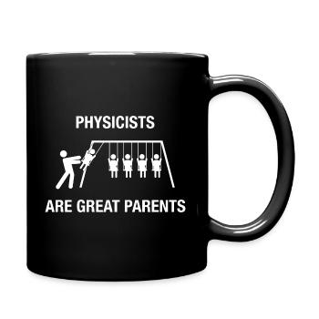 Physicien Humour Scientifique Drôle - Mug uni - noir - Droite