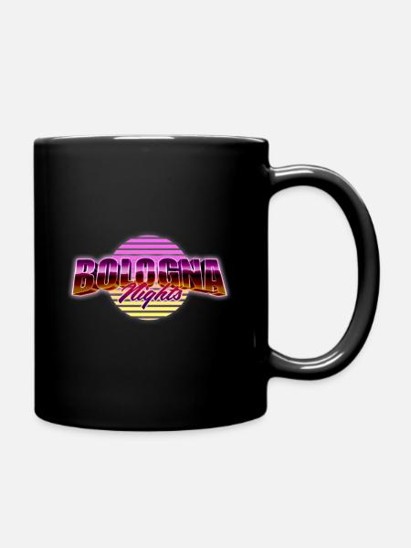 Bologna-Nächte - Tasse einfarbig - Schwarz