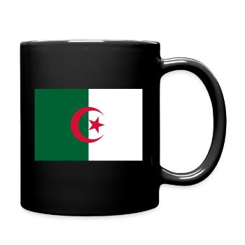 Algerian flag - Full Colour Mug - black - Right