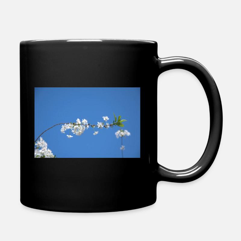 Cerisiers - Mug uni - noir