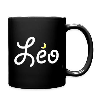 Léo - Mug uni - noir - Droite