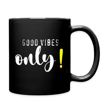 Good.vibes.only - Mug uni - noir - Droite