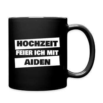 JGA Aiden - Tasse einfarbig - Schwarz - Rechts