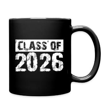 Jahrgang 2026 – Klasse Abschluss Schüler Student - Tasse einfarbig - Schwarz - Rechts