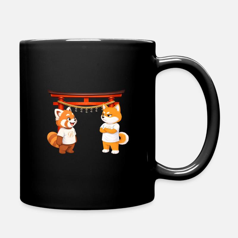Faul und grummelig in Japan - Tasse einfarbig - Schwarz