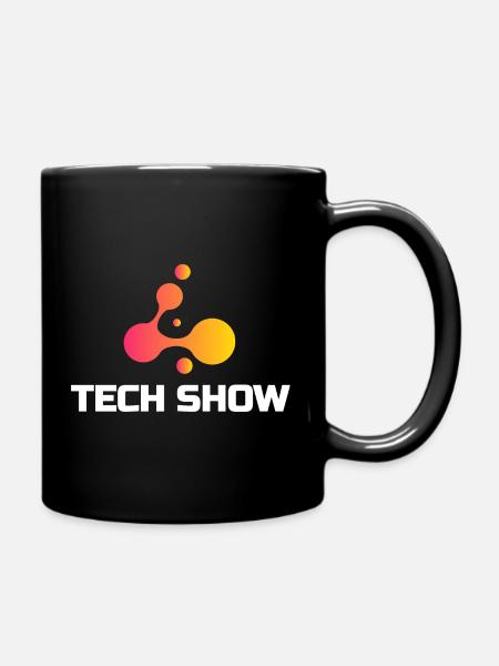 Technikshow Neon Blob Tee - Tasse einfarbig - Schwarz