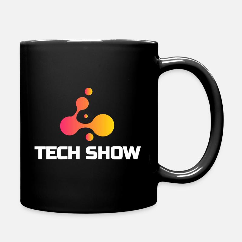 Tech Show Neon Blob Tee - Full Colour Mug - black