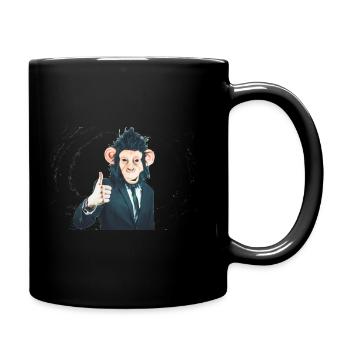MONKEY - Tasse einfarbig - Schwarz - Rechts